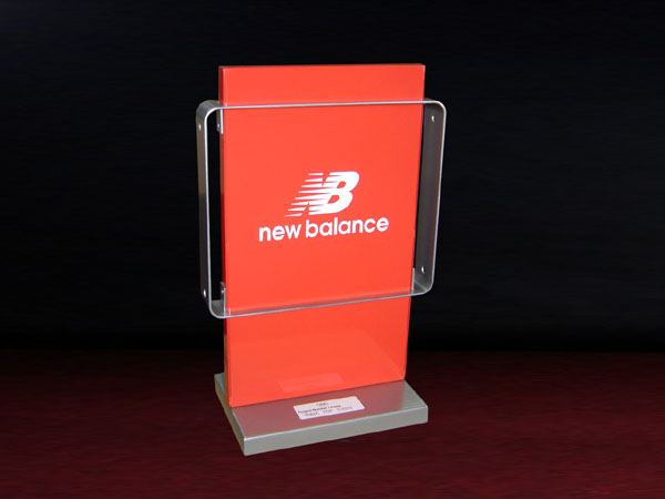 New Balance Sign Holder